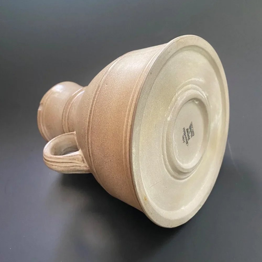 John Chipperfield pottery pitcher jug &‎ goblet Norfolk England set